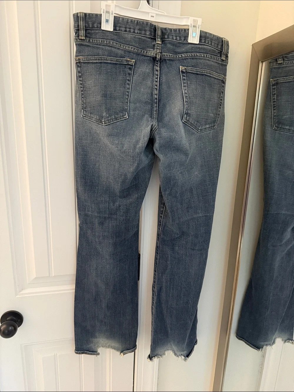 J. Crew Faded Blue Flare Jeans